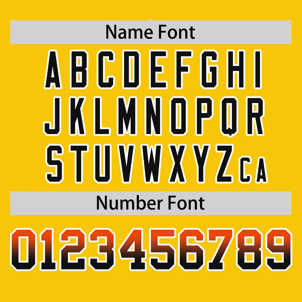 Custom Gold Orange-Black Personalized Gradient Font And Side Design Authentic Baseball Jersey