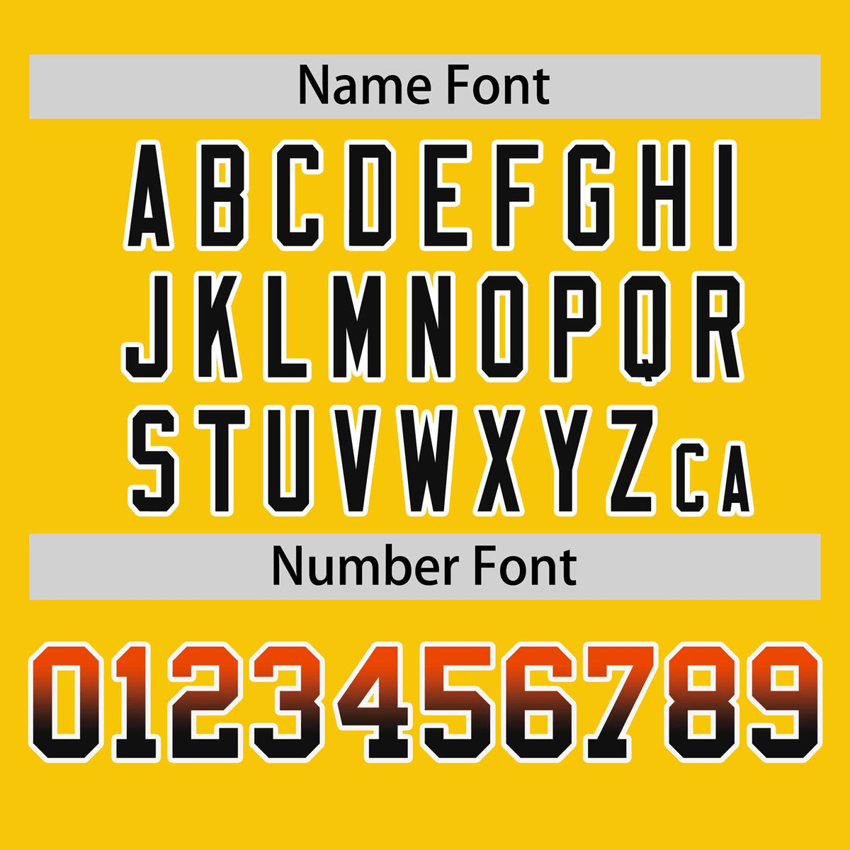 Custom Gold Orange-Black Personalized Gradient Font And Side Design Authentic Baseball Jersey