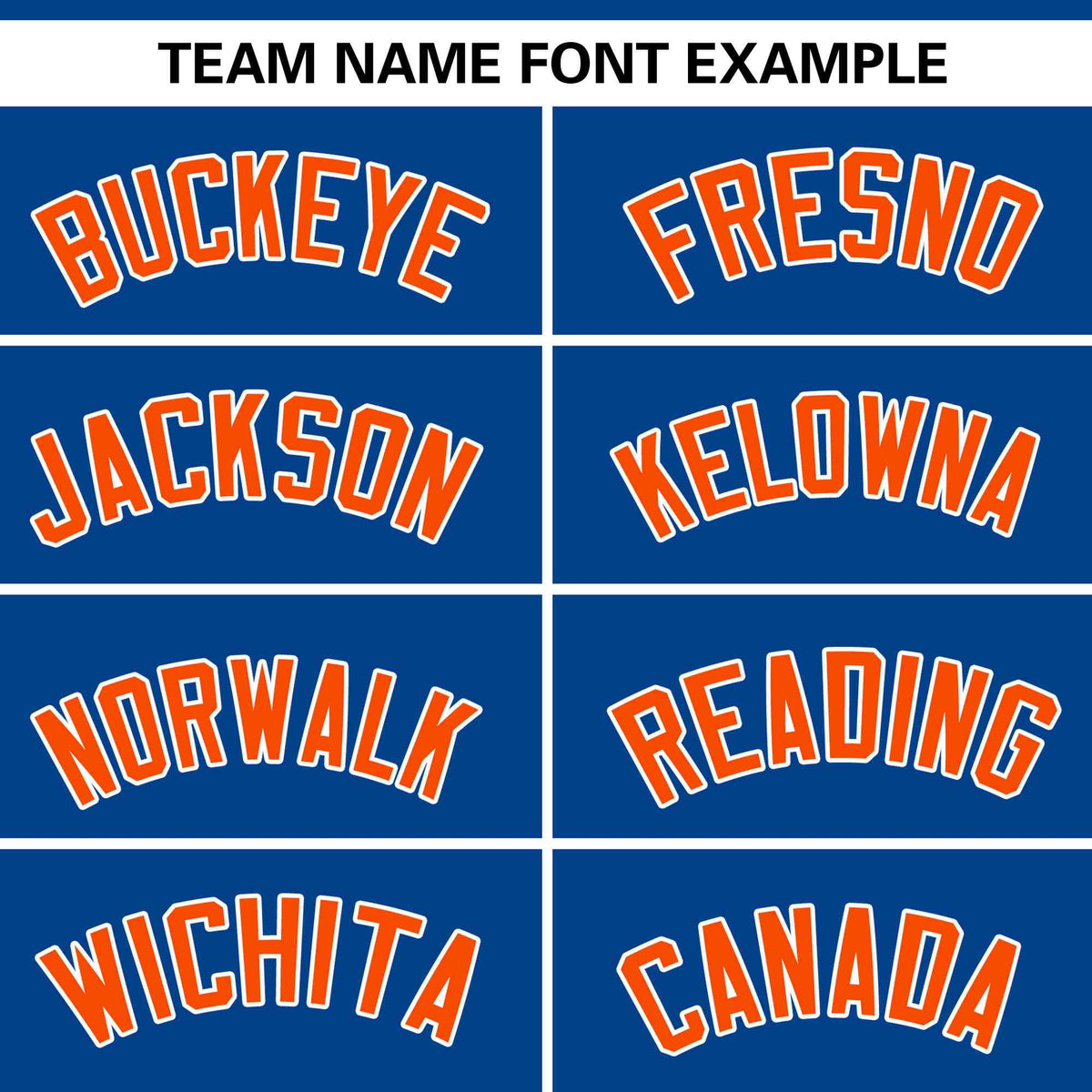 Custom Royal Orange-White Personalized Side Two-Tone Design Authentic Baseball Jersey