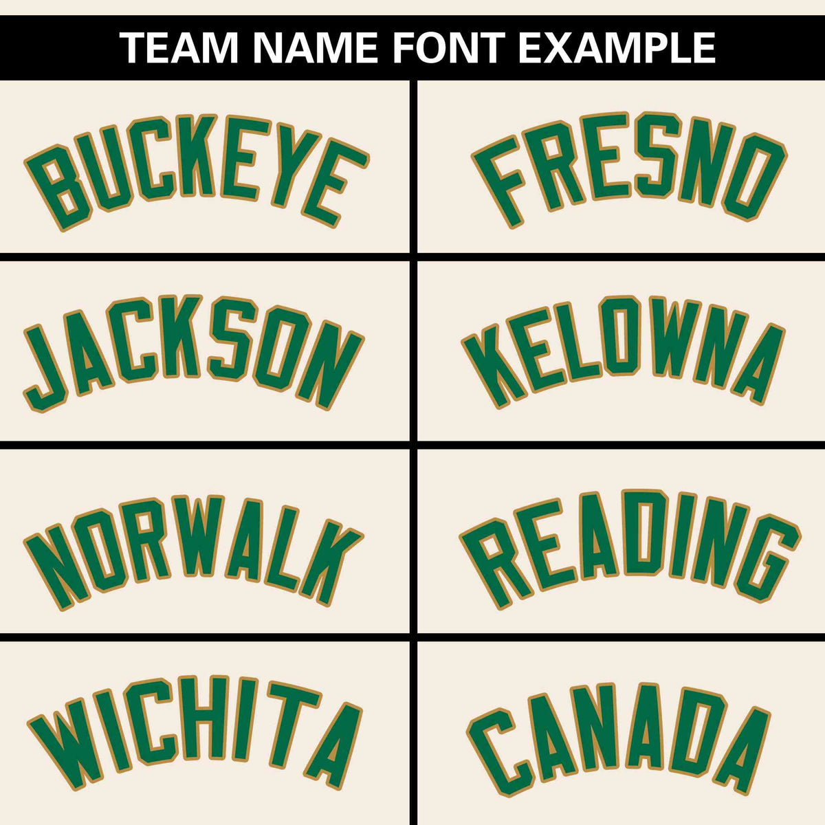 Custom Cream Kelly Green-Old Gold Personalized Side Two-Tone Design Authentic Baseball Jersey