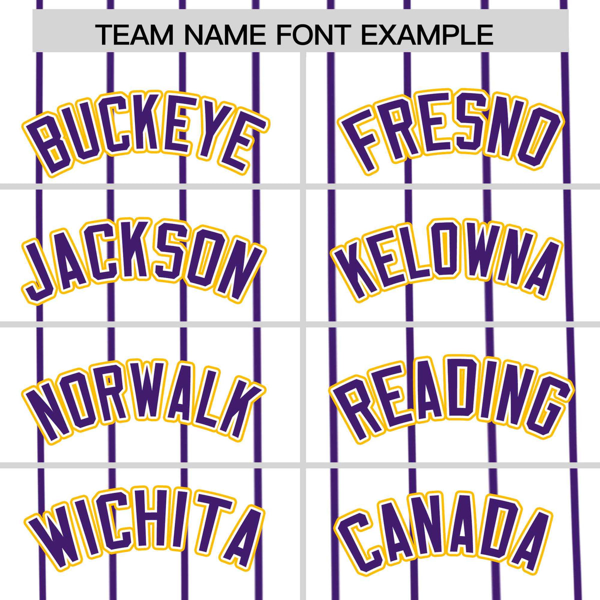 Custom White Purple Pinstripe Personalized Side Two-tone Authentic Baseball Jersey
