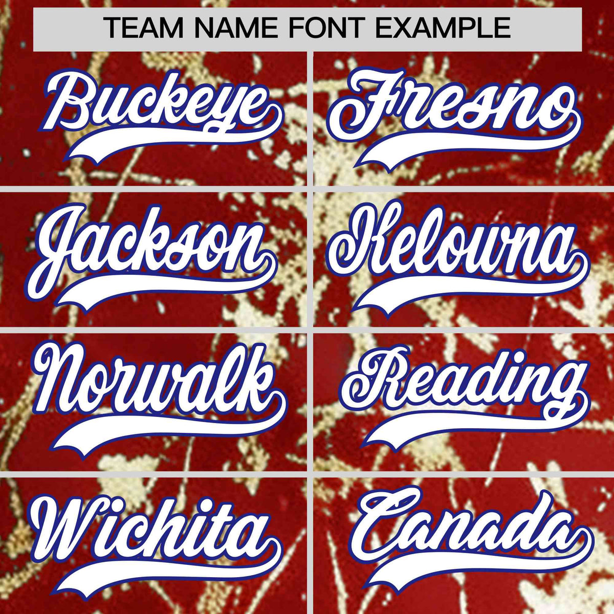 Custom Red White Black&amp;Shiny Gold Cracked Foil Hip Hop Button Down Baseball Jersey