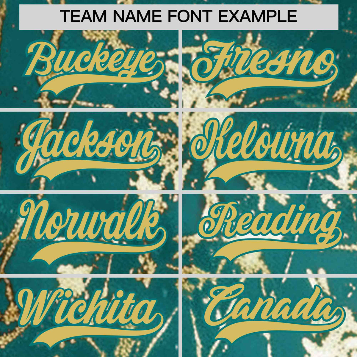 Custom Teal Old Gold Black&amp;Shiny Gold Cracked Foil Hip Hop Button Down Baseball Jersey