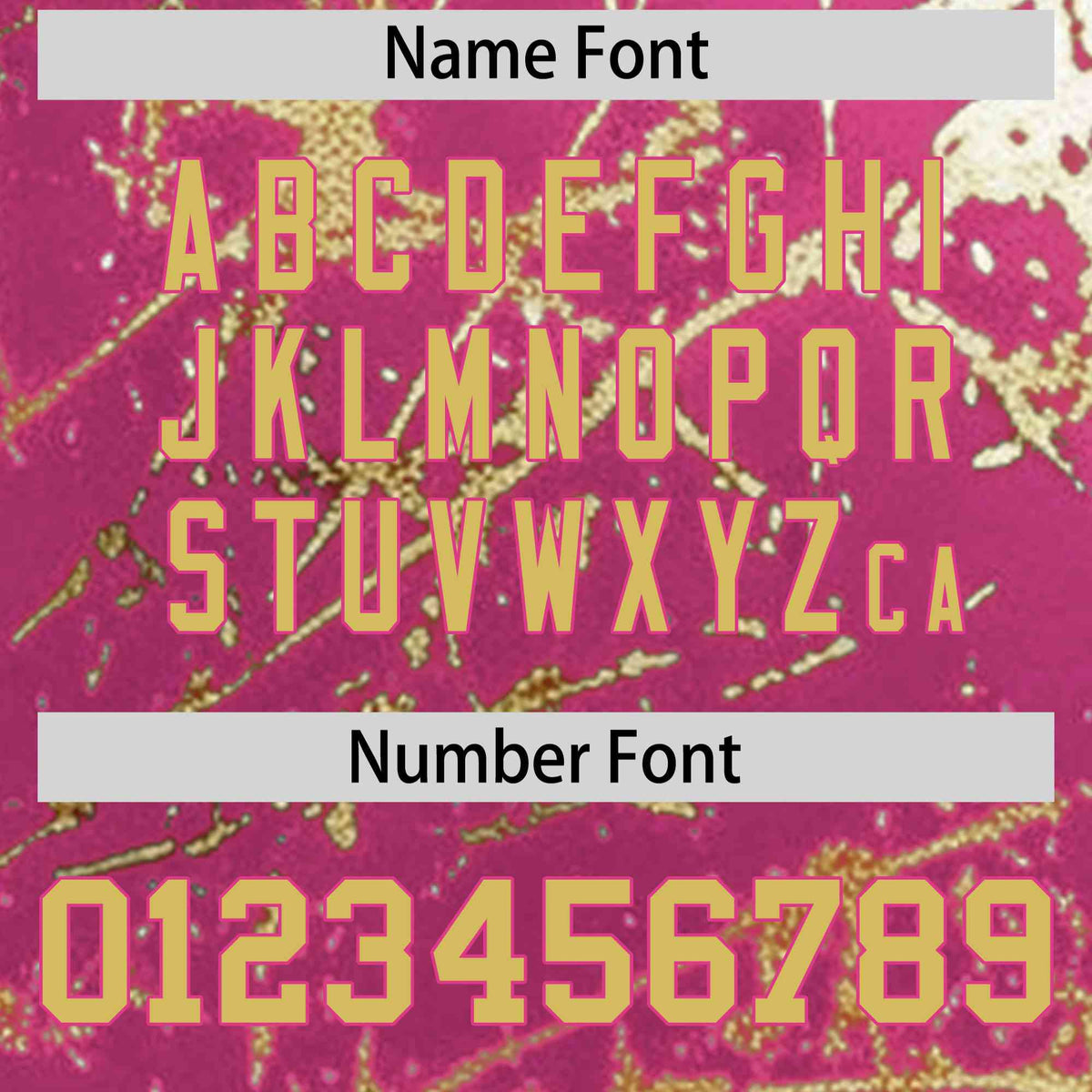 Custom Pink Old Gold Black&amp;Shiny Gold Cracked Foil Hip Hop Button Down Baseball Jersey