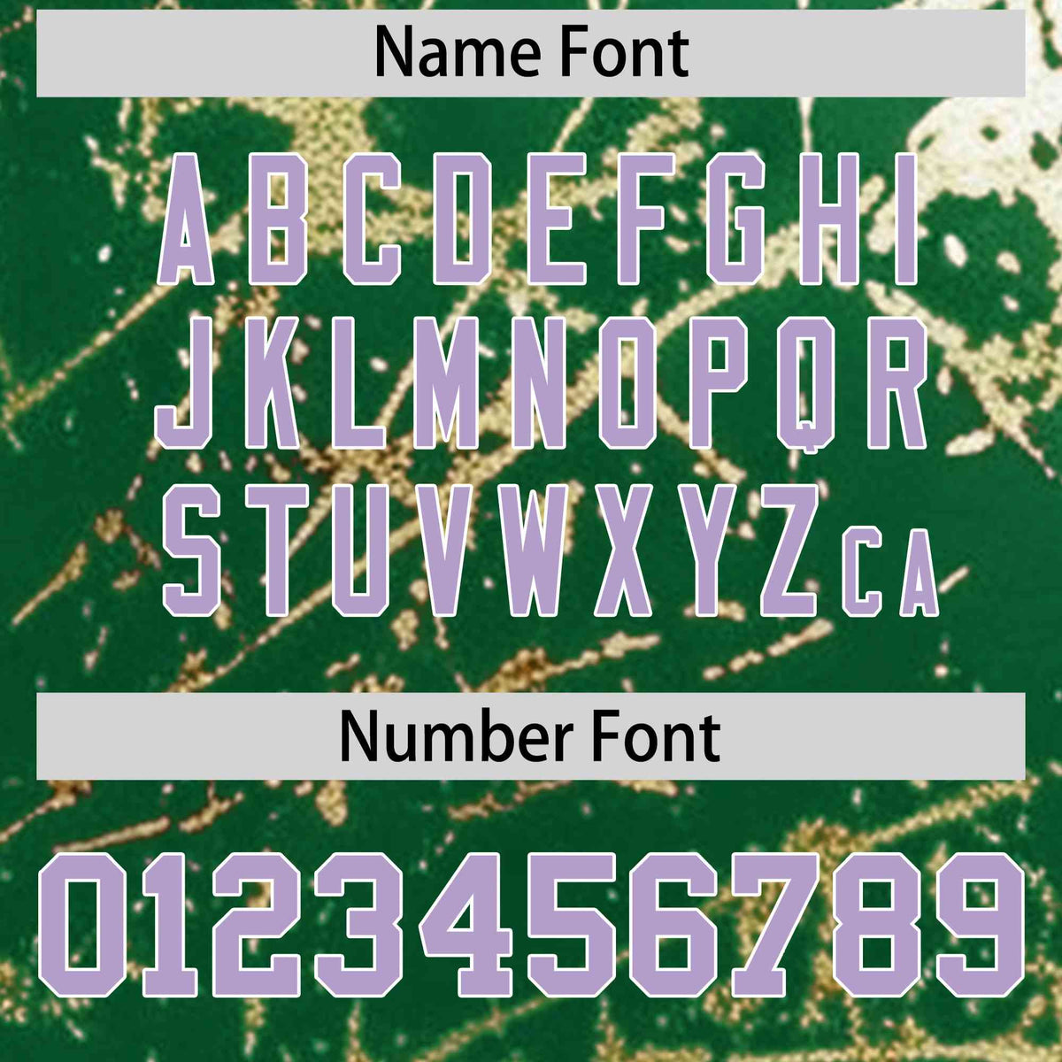 Custom Kelly Green Light Purple Metallic Gold Splatter Urban Streetwear Baseball Jersey