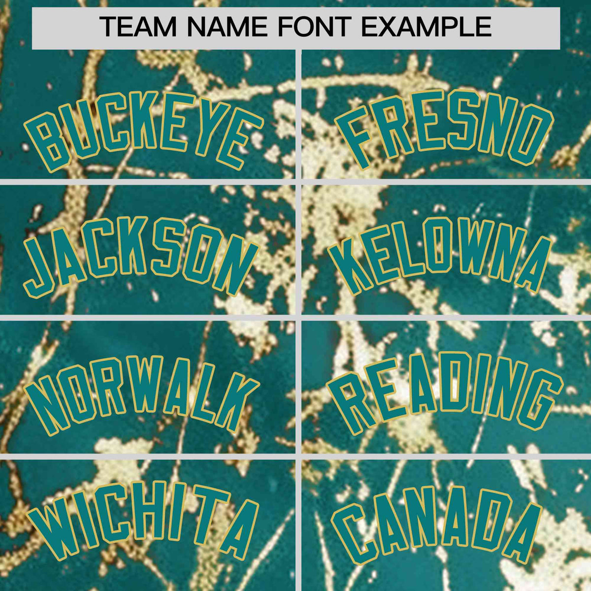 Custom Teal Old Gold Shiny Gold Cracked Texture Baseball Jersey