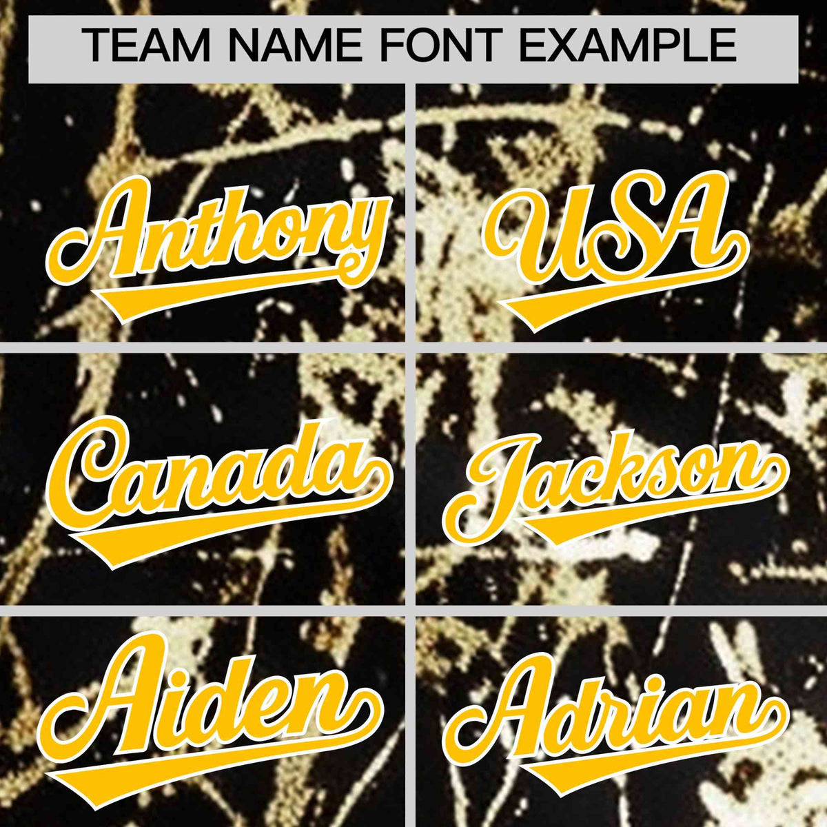 Custom Black Yellow Shiny Gold Cracked Texture Baseball Jersey| KXKSHOP