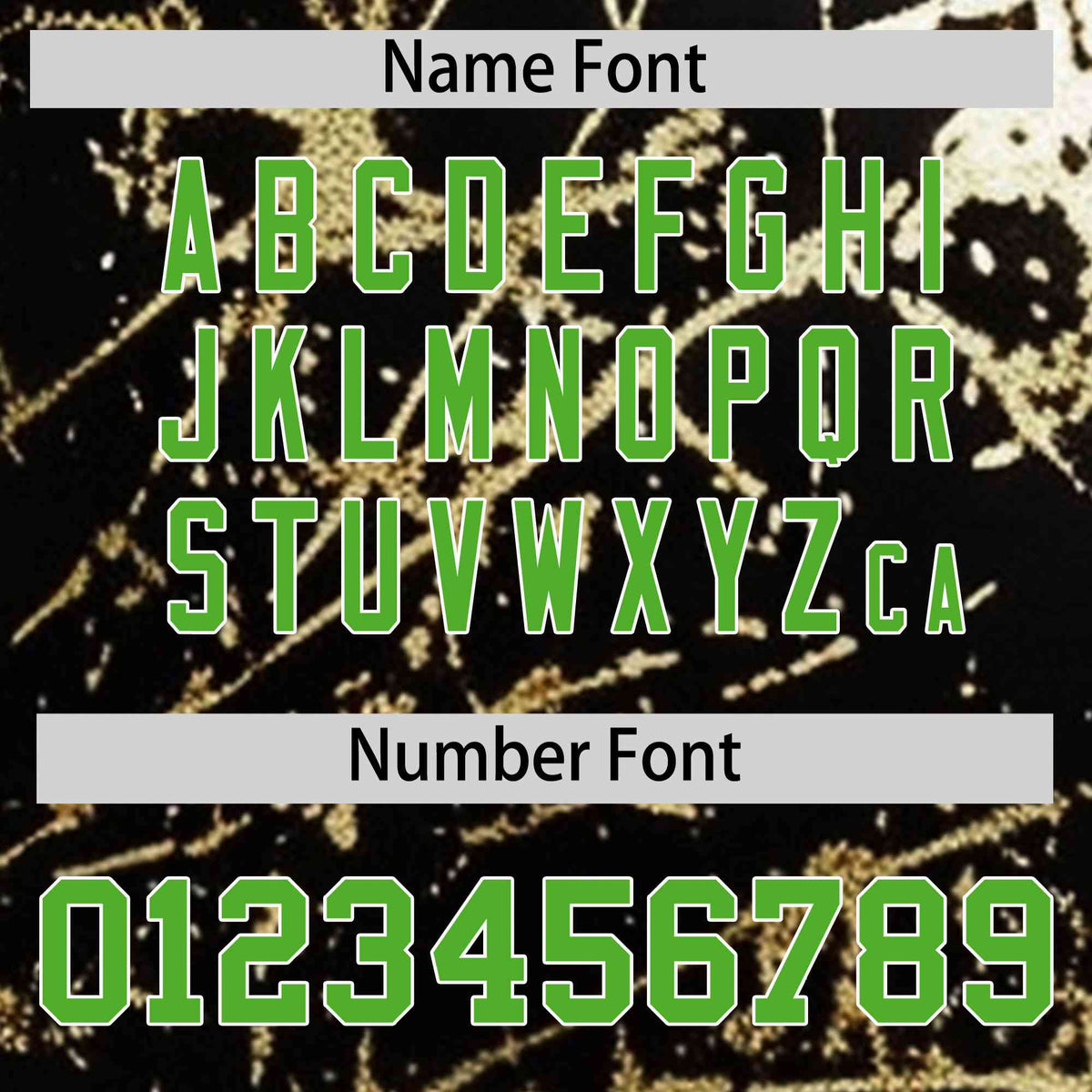 Custom Black Light Green Metallic Gold Splatter Breathable&amp;Wrinkle-Resistant Baseball Jersey