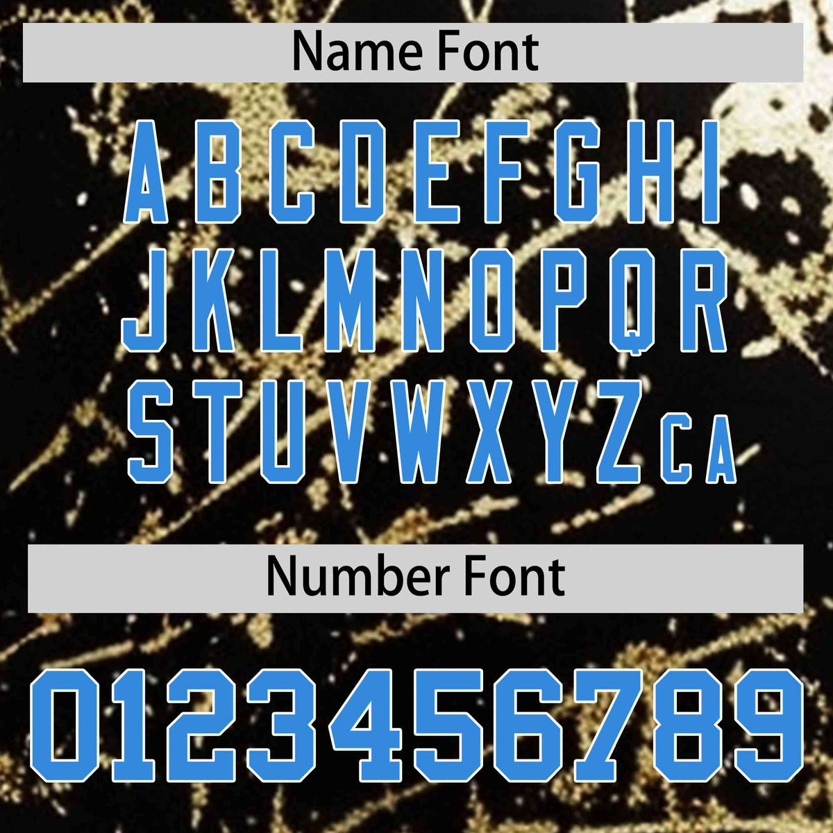 Custom Black Light Blue Shiny Gold Cracked Texture Baseball Jersey