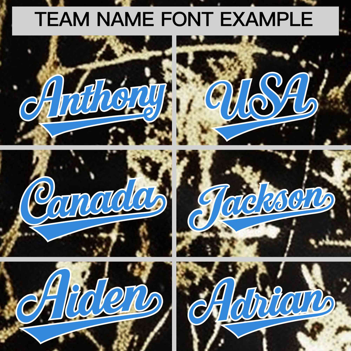 Custom Black Light Blue Shiny Gold Cracked Texture Baseball Jersey| KXKSHOP