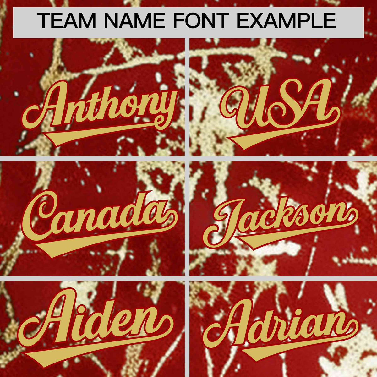 Custom Red Old Gold Black&amp;Gold Marble Print Clubwear Party Streetwear Baseball Jersey| KXKSHOP