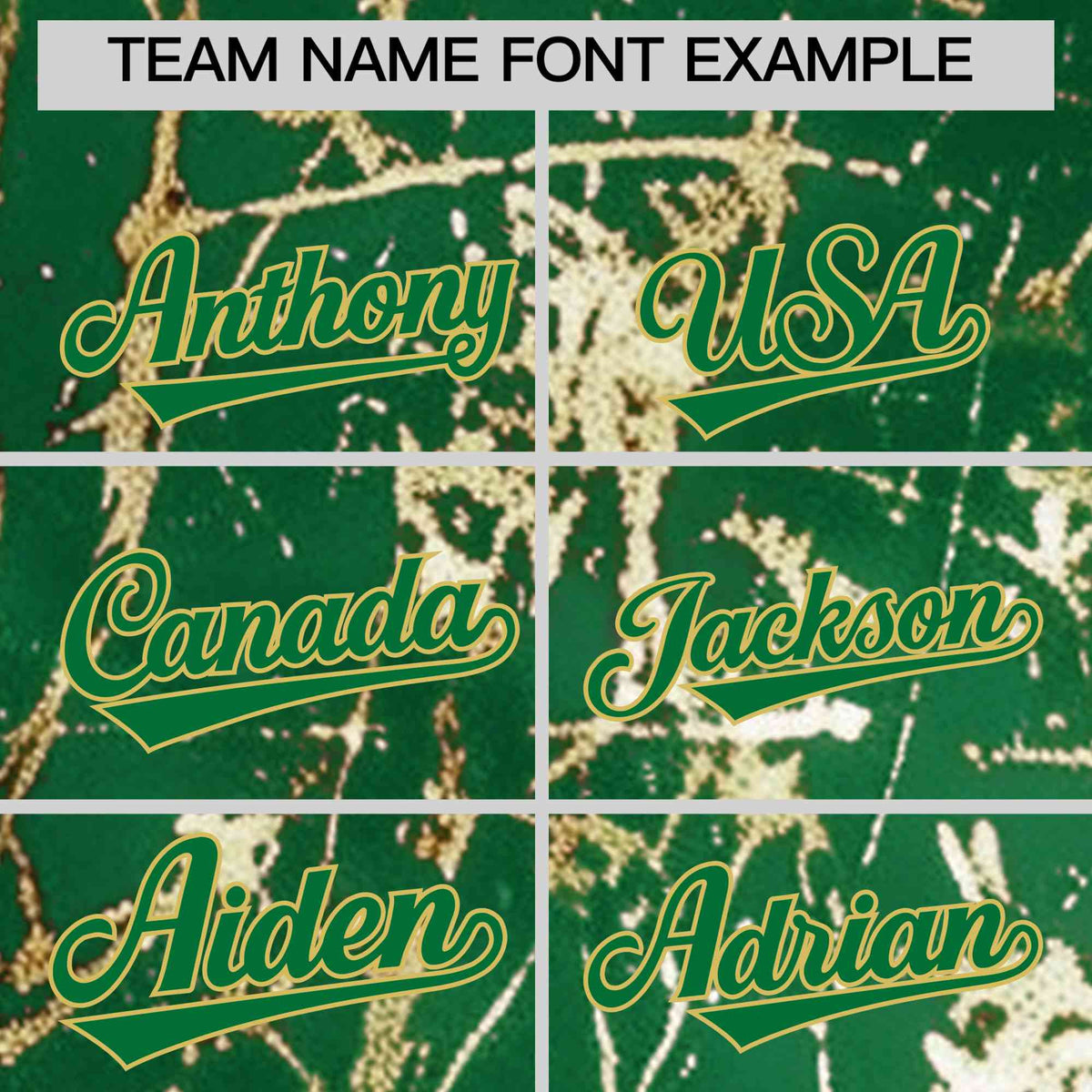 Custom Kelly Green Old Gold Shiny Gold Cracked Texture Baseball Jersey| KXKSHOP