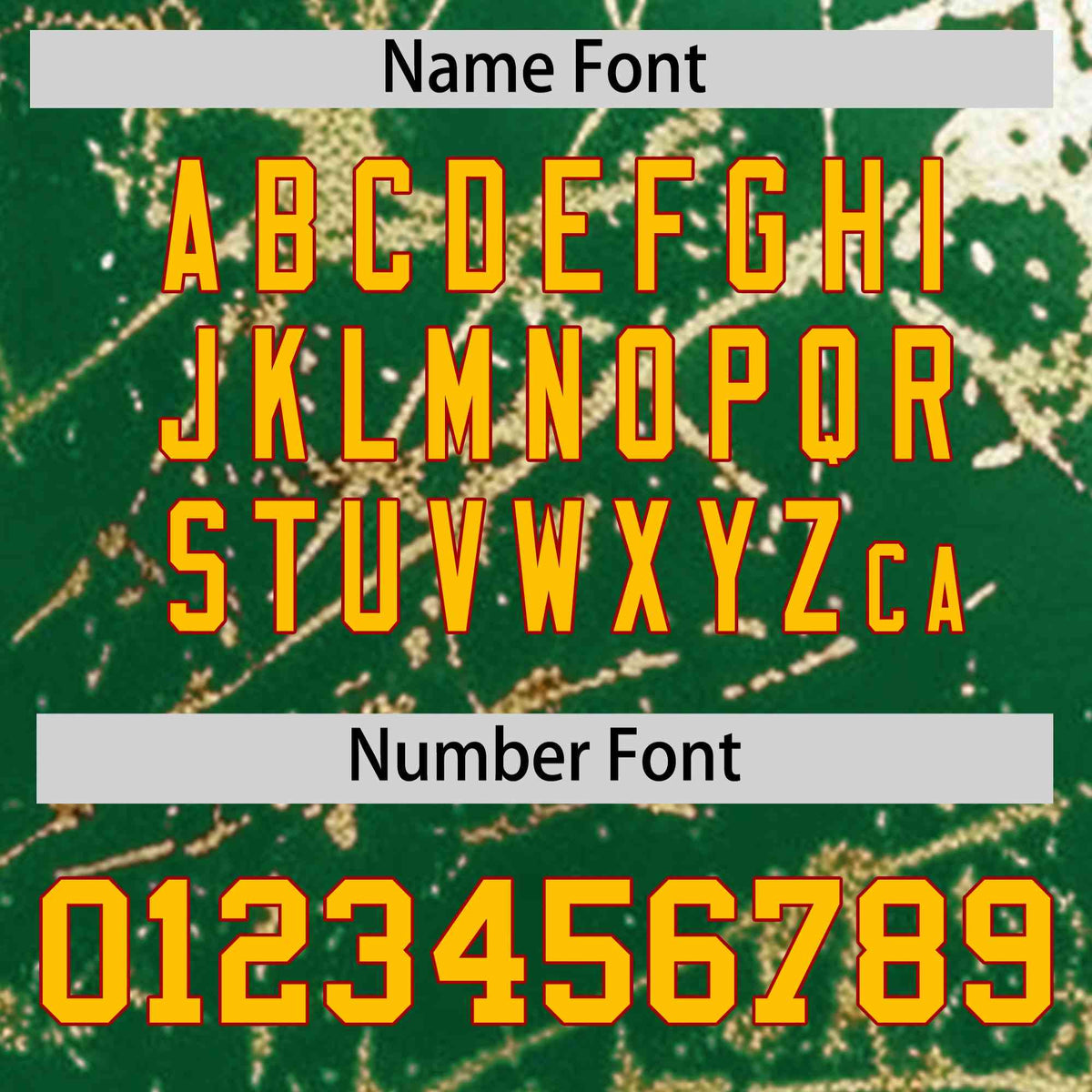 Custom Kelly Green Yellow Black&amp;Gold Marble Print Clubwear Party Streetwear Baseball Jersey