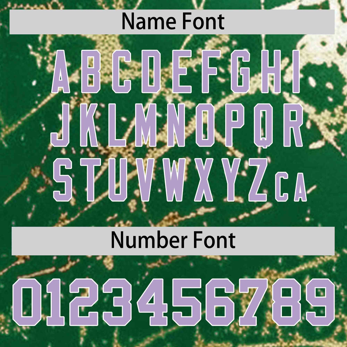 Custom Kelly Green Light Purple Metallic Gold Splatter Urban Streetwear Baseball Jersey