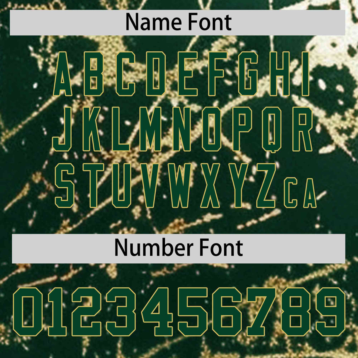 Custom Green Old Gold Shiny Gold Cracked Texture Baseball Jersey