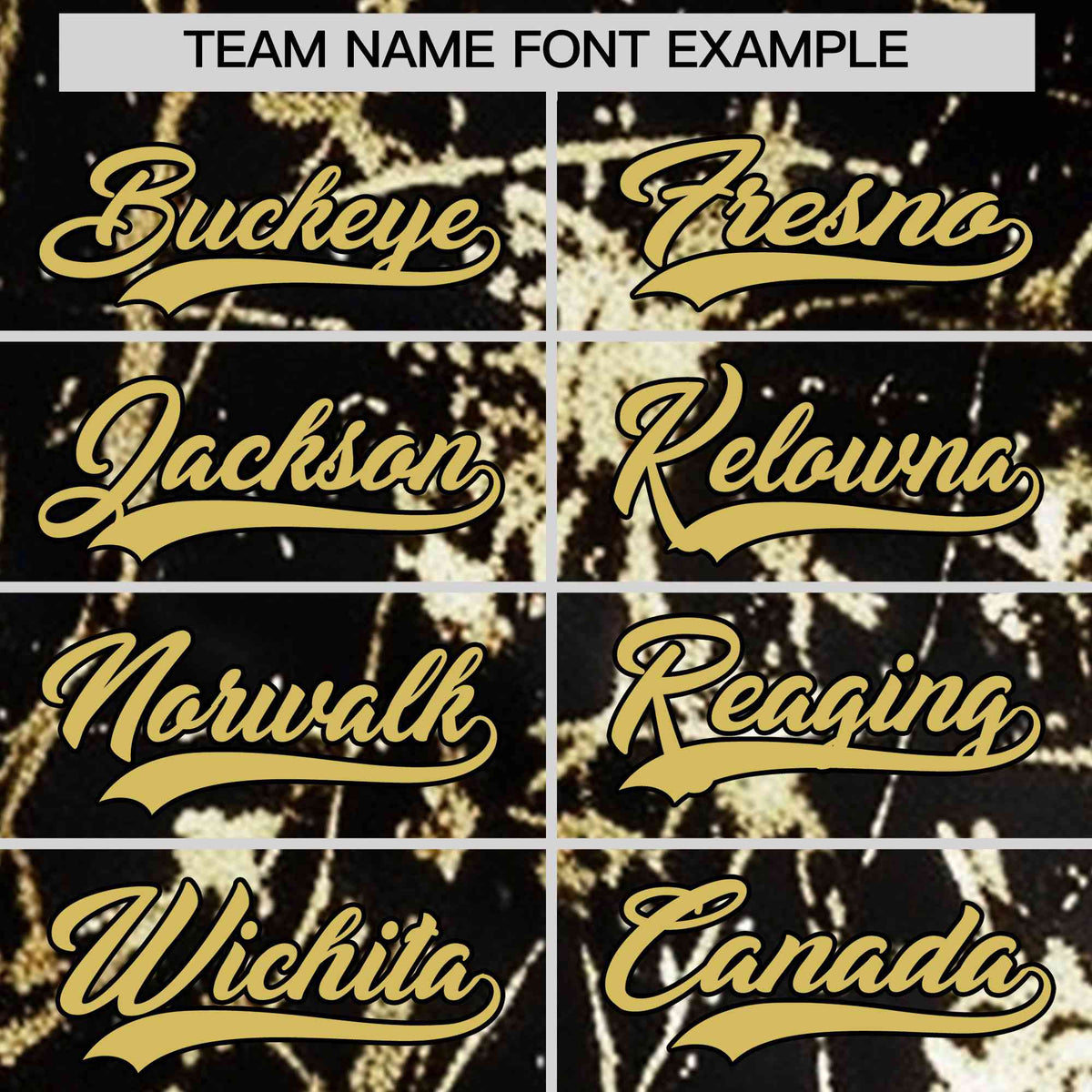 Custom Black Old Gold Shiny Gold Cracked Texture Baseball Jersey