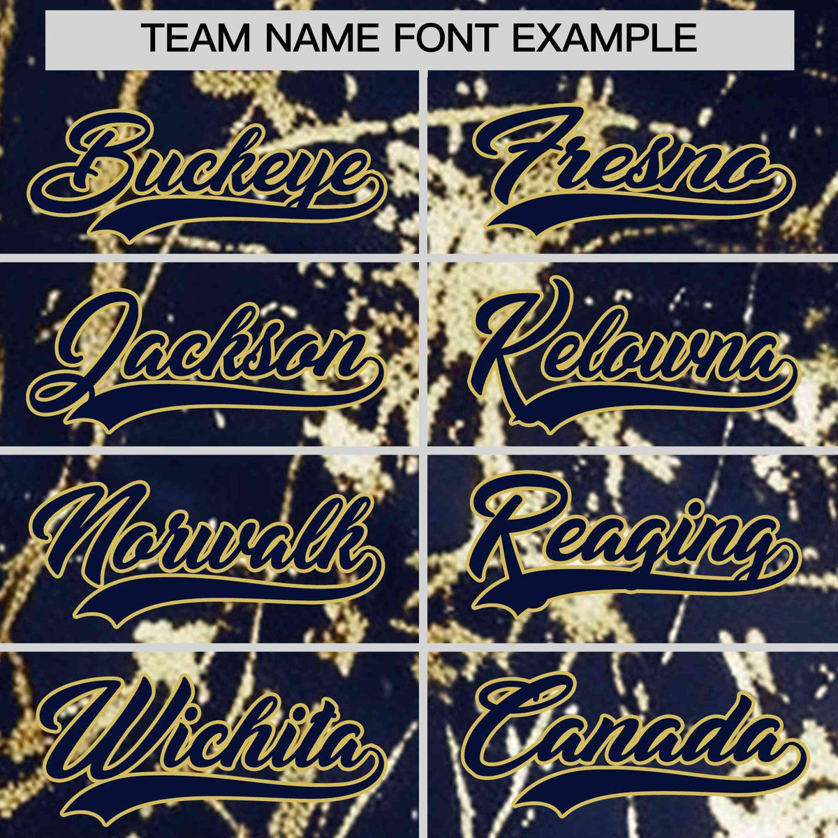 Custom Navy Old Gold Shiny Gold Cracked Texture Baseball Jersey