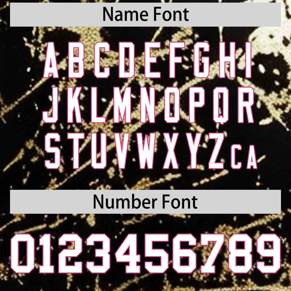 Custom Black White Black&amp;Shiny Gold Cracked Foil Hip Hop Button Down Baseball Jersey