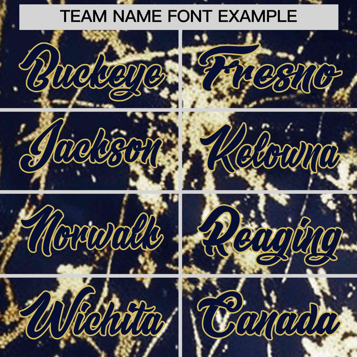 Custom Navy Old Gold Shiny Gold Cracked Texture Baseball Jersey