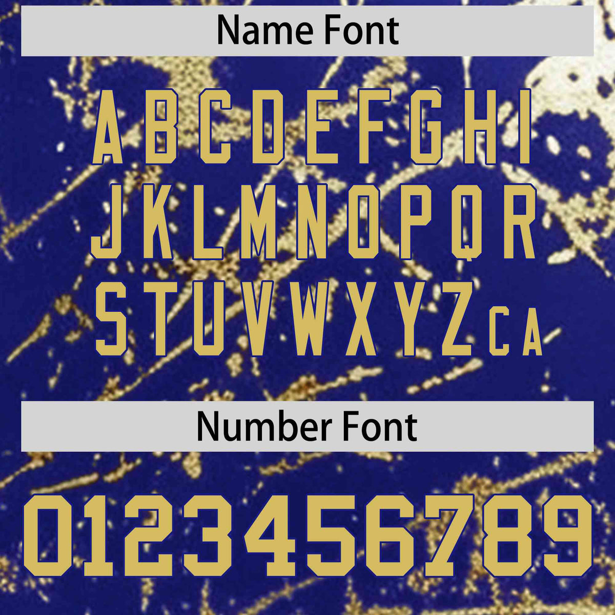 Custom Royal Old Gold Black&amp;Shiny Gold Cracked Foil Hip Hop Button Down Baseball Jersey