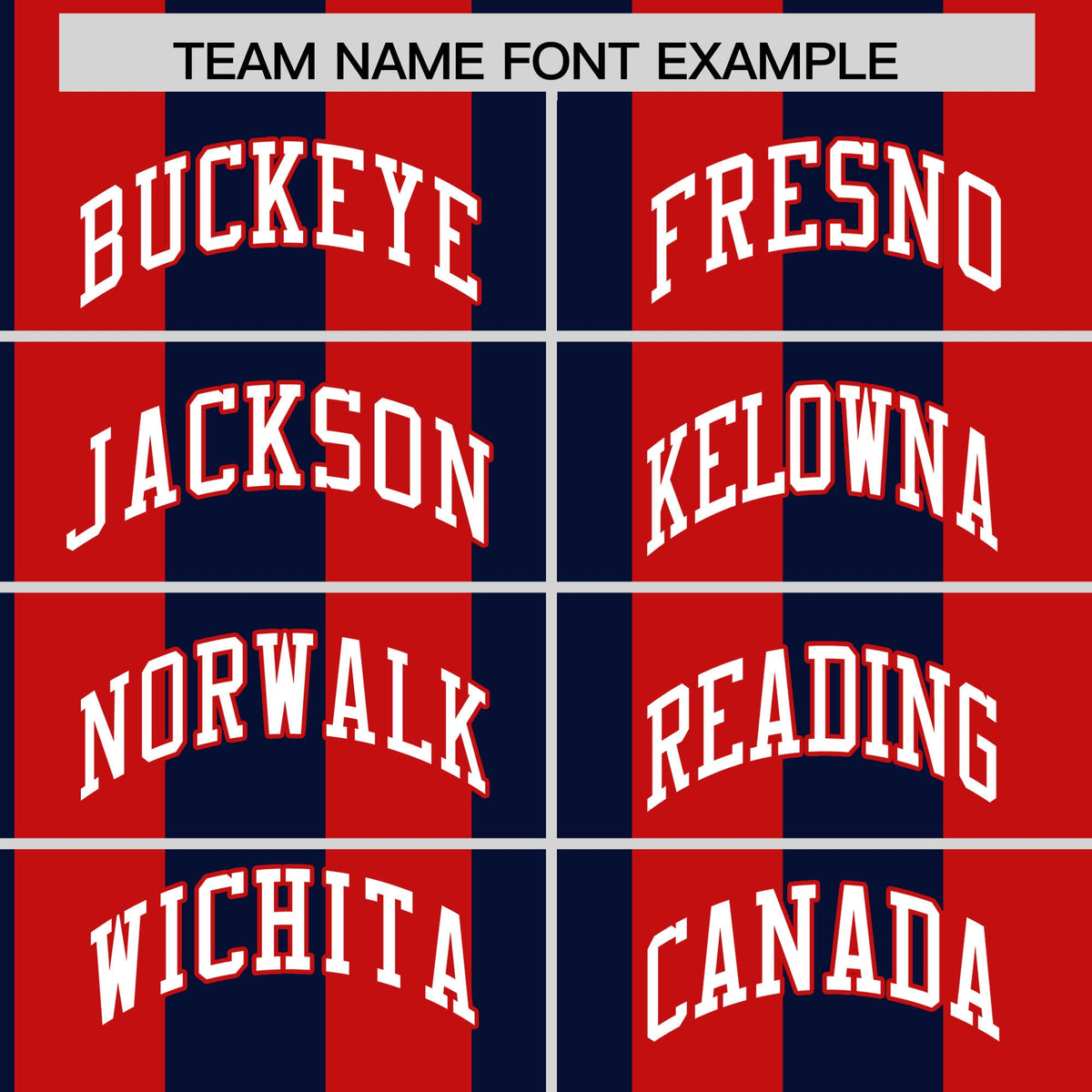 Custom Red Navy Stripe Fashion Authentic Two-Button Baseball Jersey