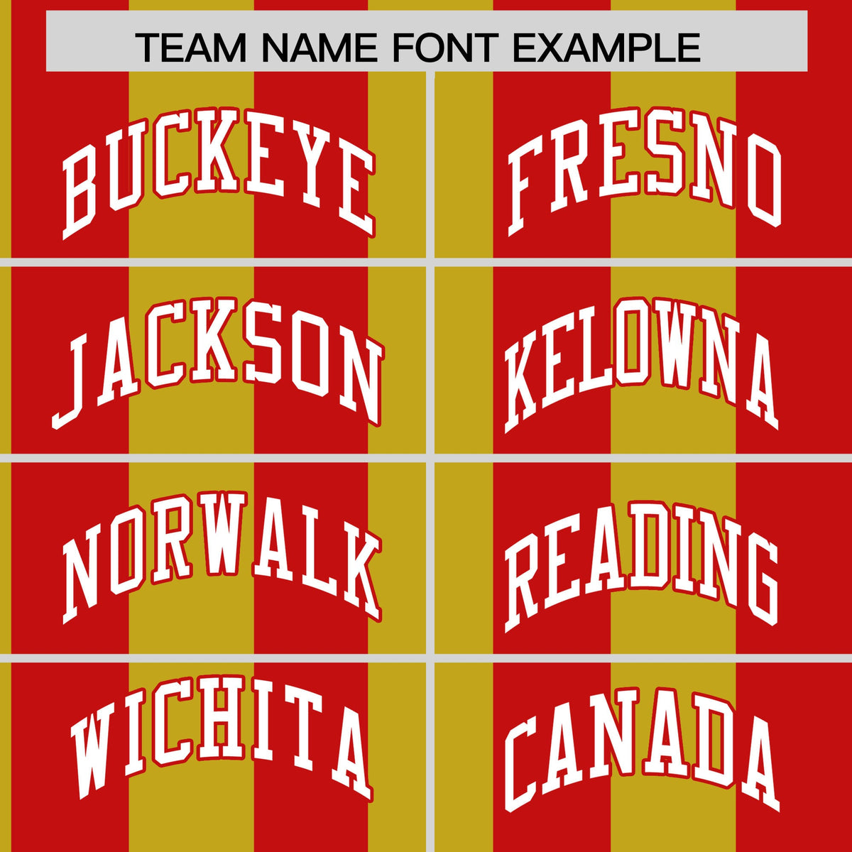 Custom Red Old Gold Stripe Fashion Authentic Two-Button Baseball Jersey