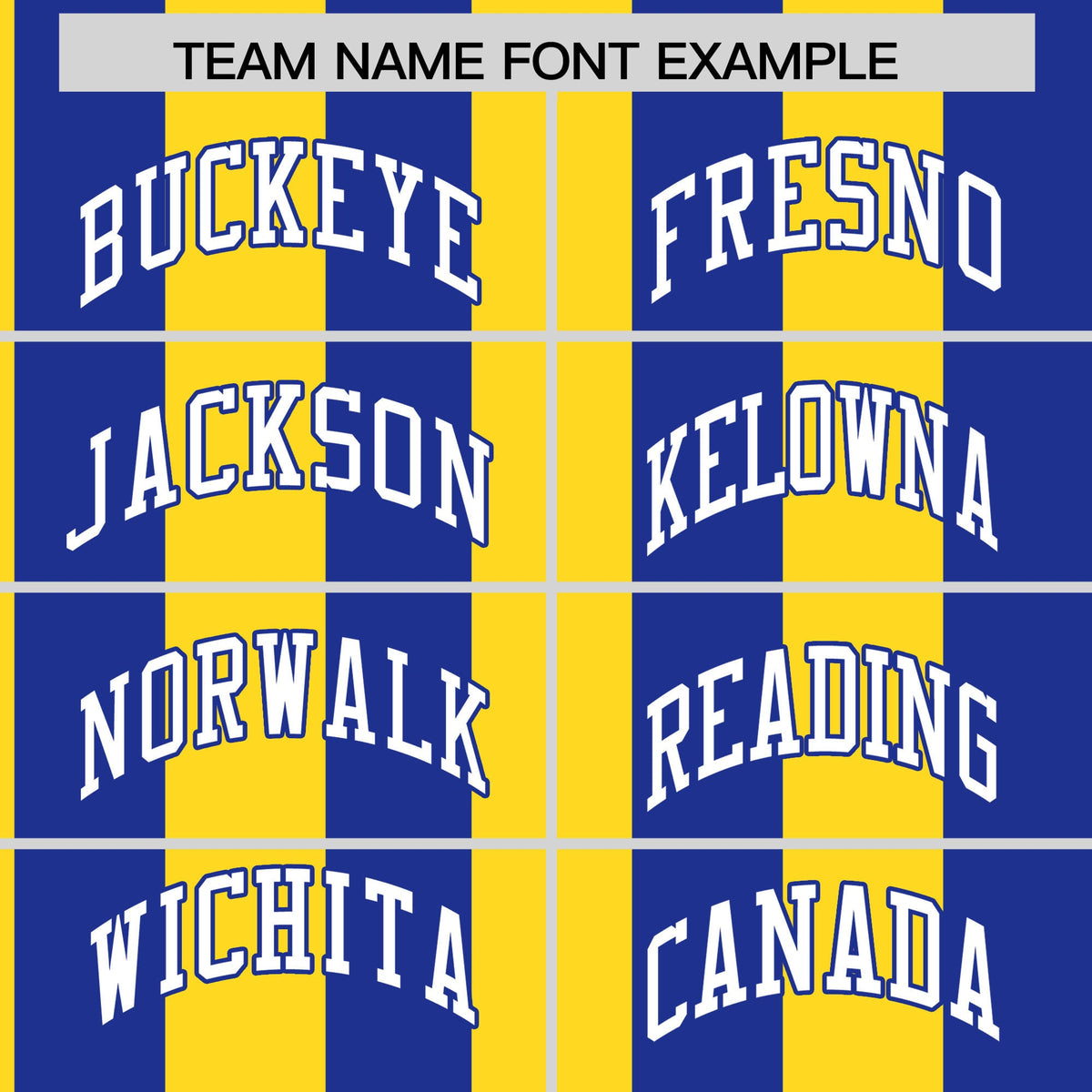 Custom Royal Gold Stripe Fashion Authentic Two-Button Baseball Jersey