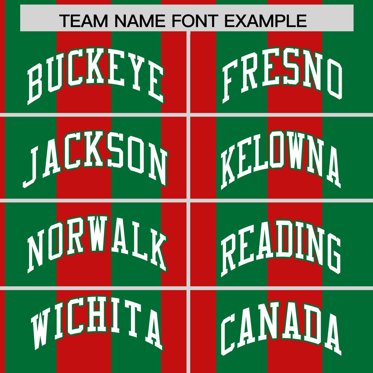 Custom Kelly Green Red Stripe Fashion Authentic Two-Button Baseball Jersey