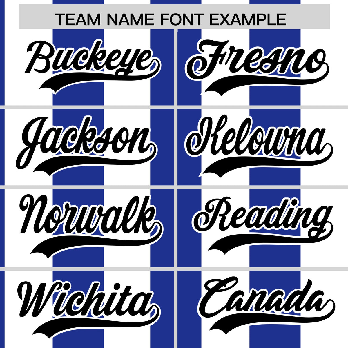 Custom White Royal Stripe Fashion Authentic Two-Button Baseball Jersey