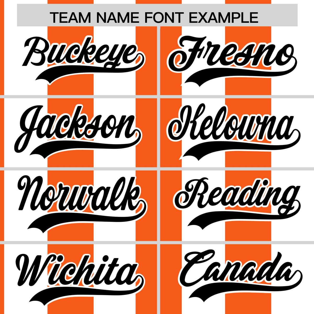 Custom White Orange Stripe Fashion Authentic Two-Button Baseball Jersey