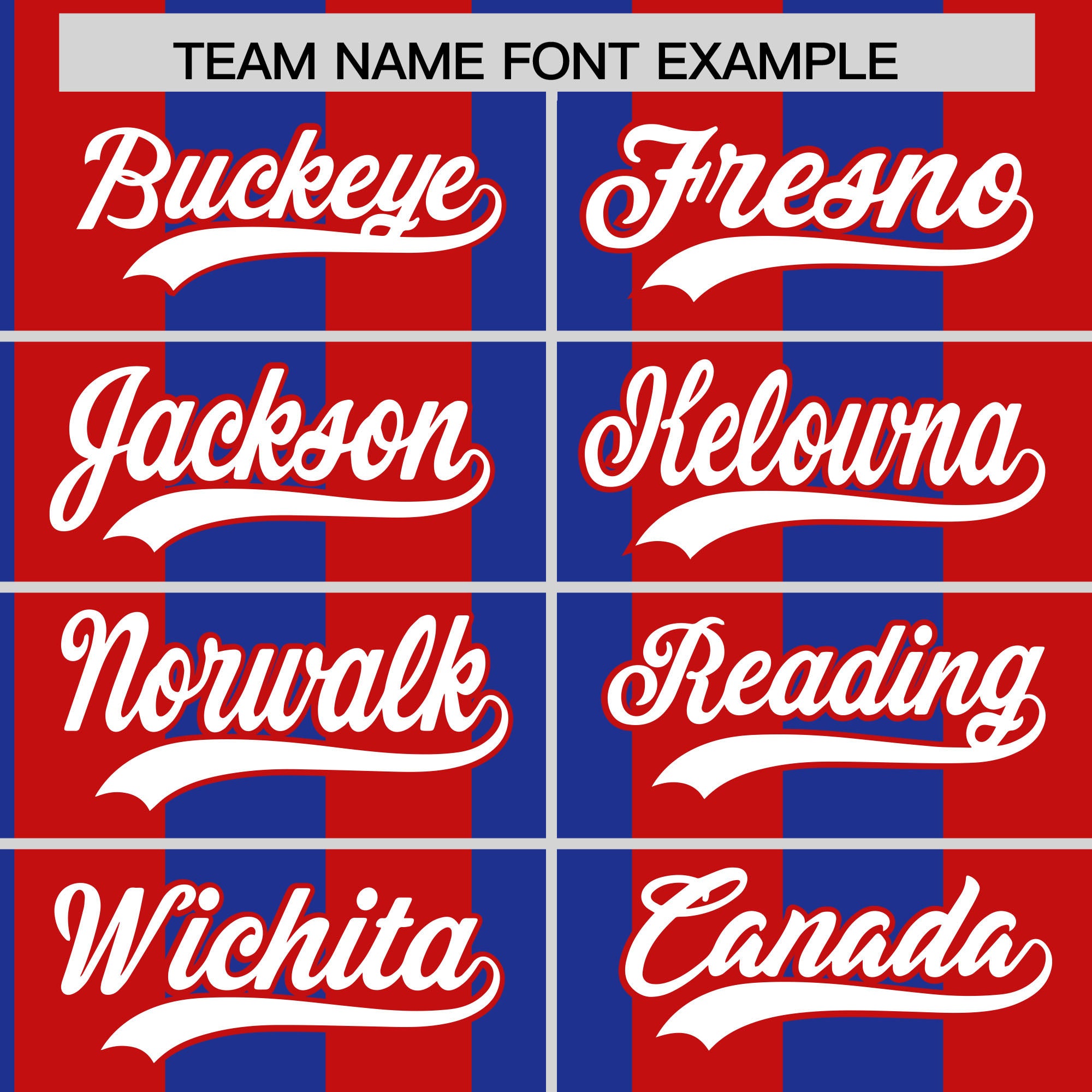 Custom Red Royal Stripe Fashion Authentic Two-Button Baseball Jersey