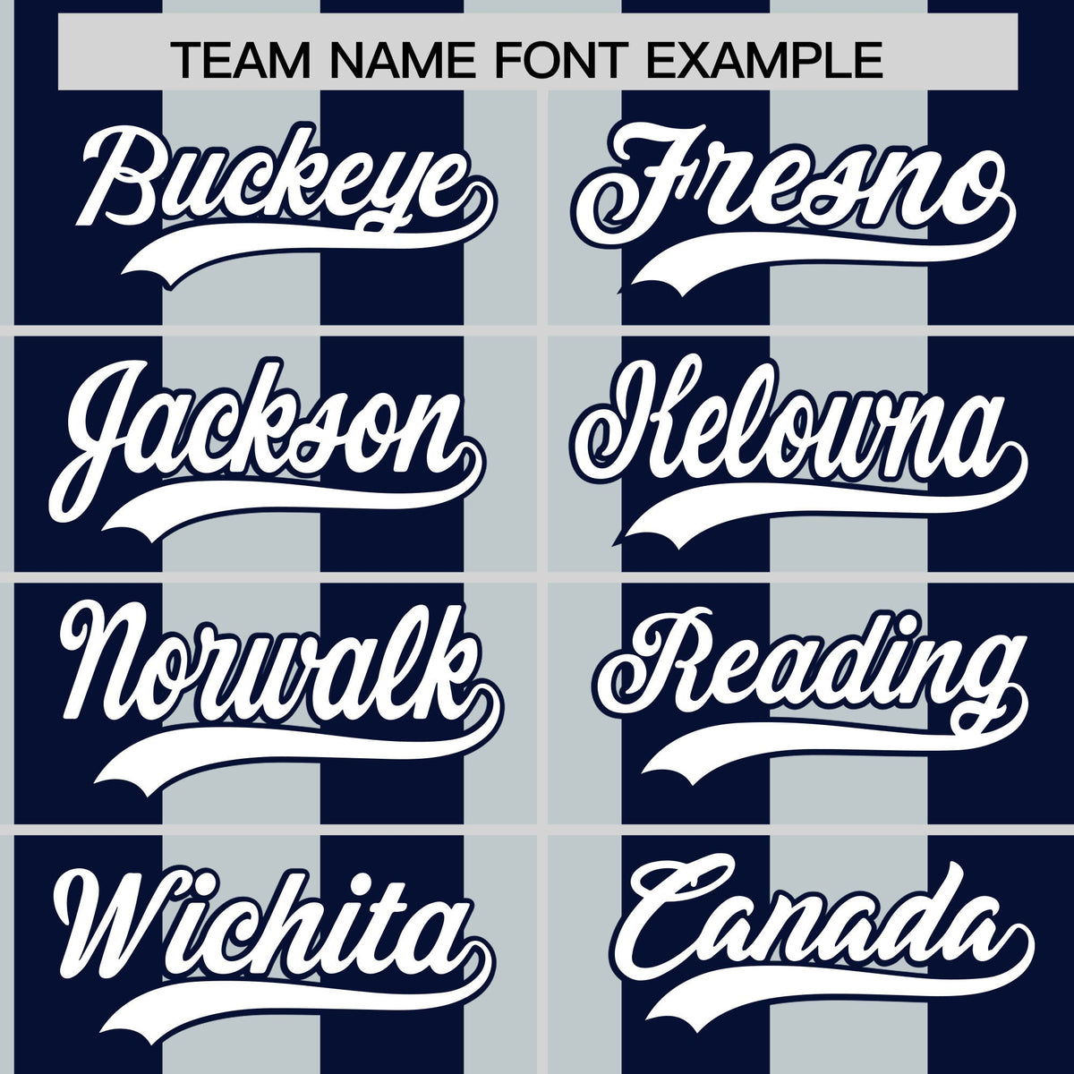 Custom Navy Silver Stripe Fashion Authentic Two-Button Baseball Jersey