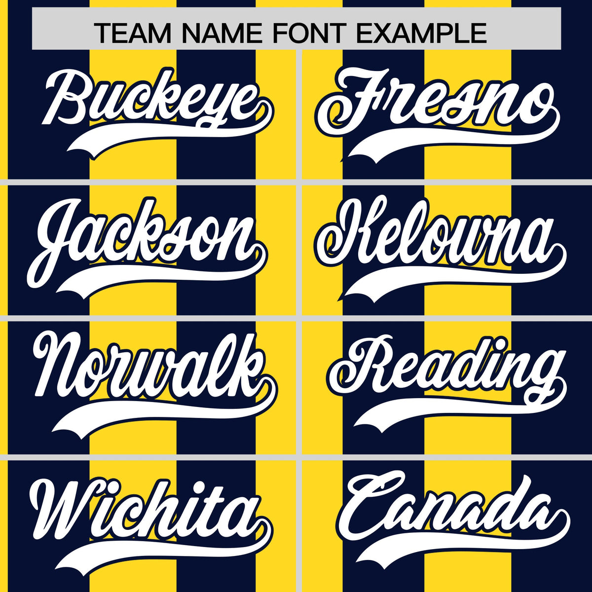 Custom Navy Gold Stripe Fashion Authentic Two-Button Baseball Jersey