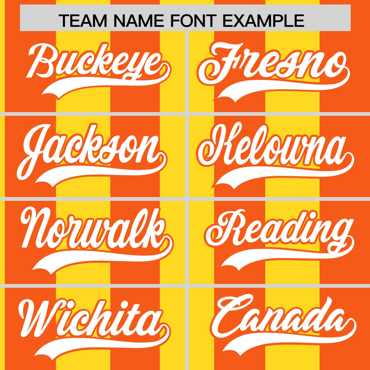 Custom Orange Gold Stripe Fashion Authentic Two-Button Baseball Jersey