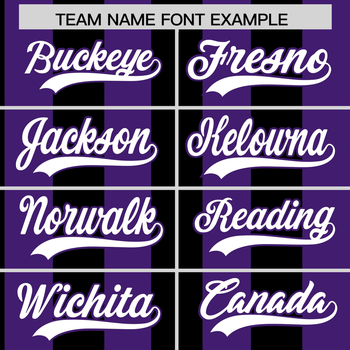 Custom Purple Black Stripe Fashion Authentic Two-Button Baseball Jersey