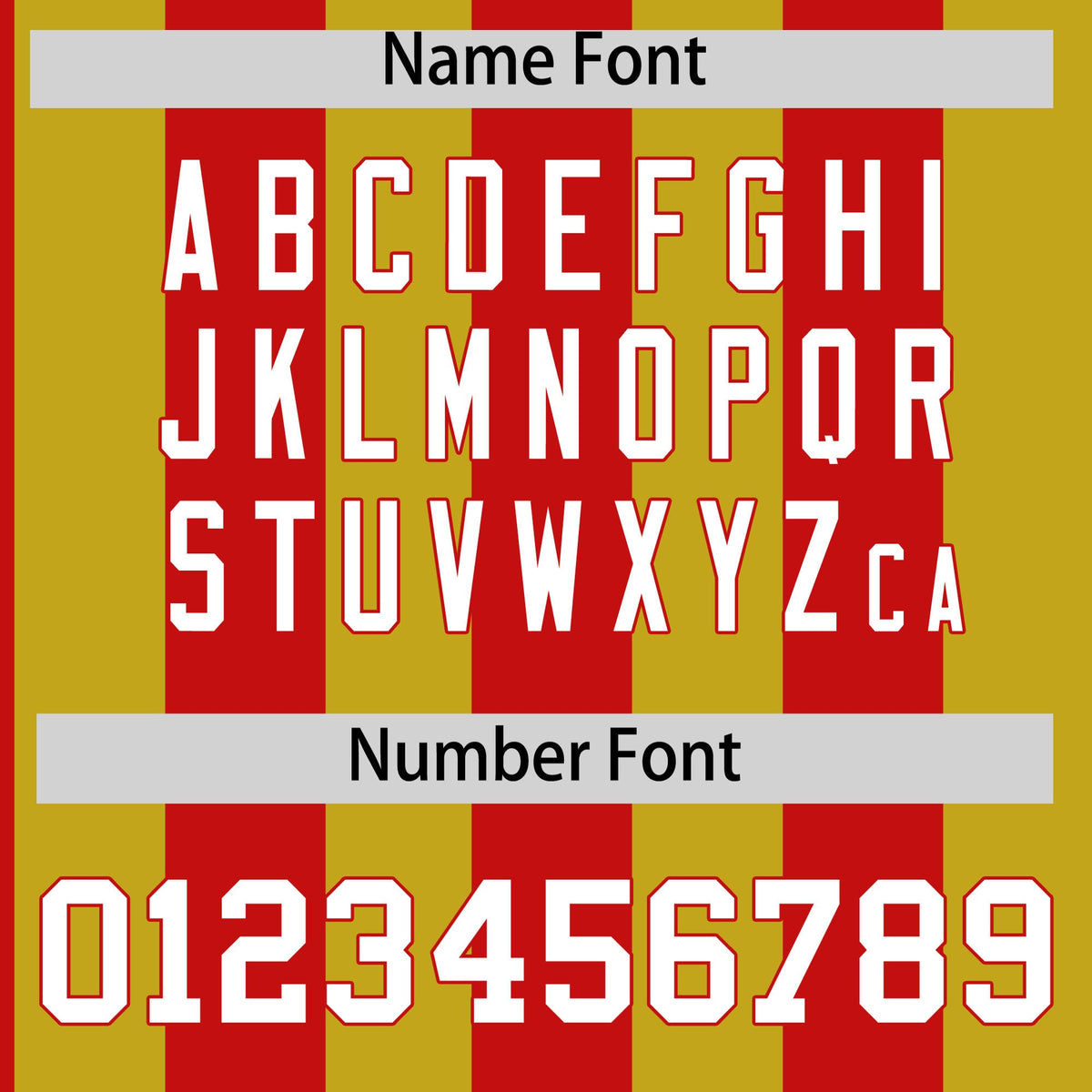 Custom Old Gold Red Stripe Fashion Authentic Two-Button Baseball Jersey