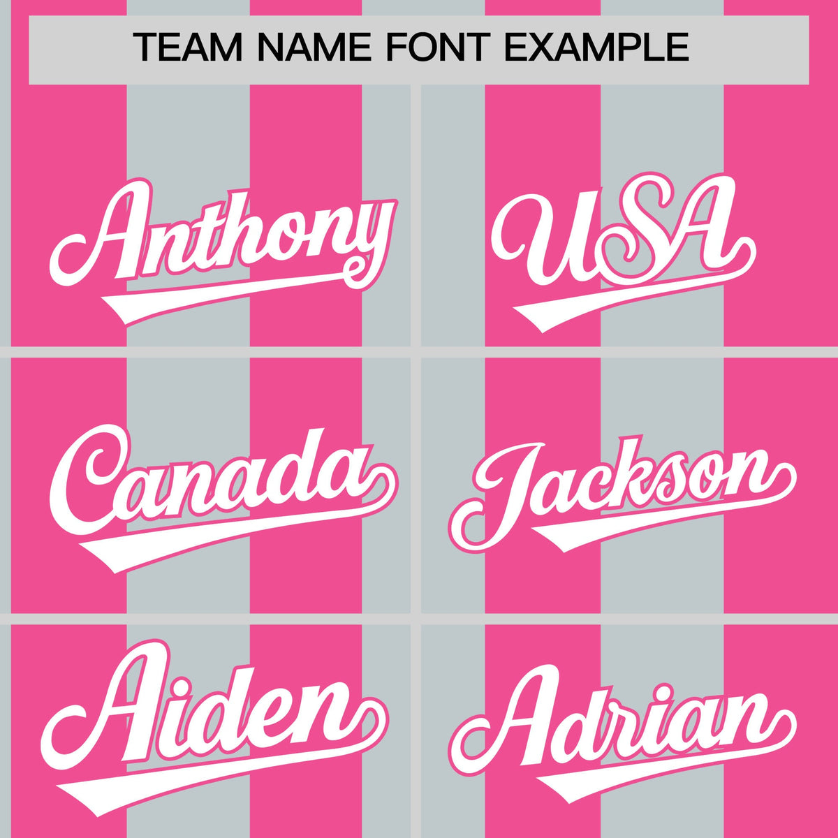 Custom Silver Pink Stripe Fashion Authentic Two-Button Baseball Jersey