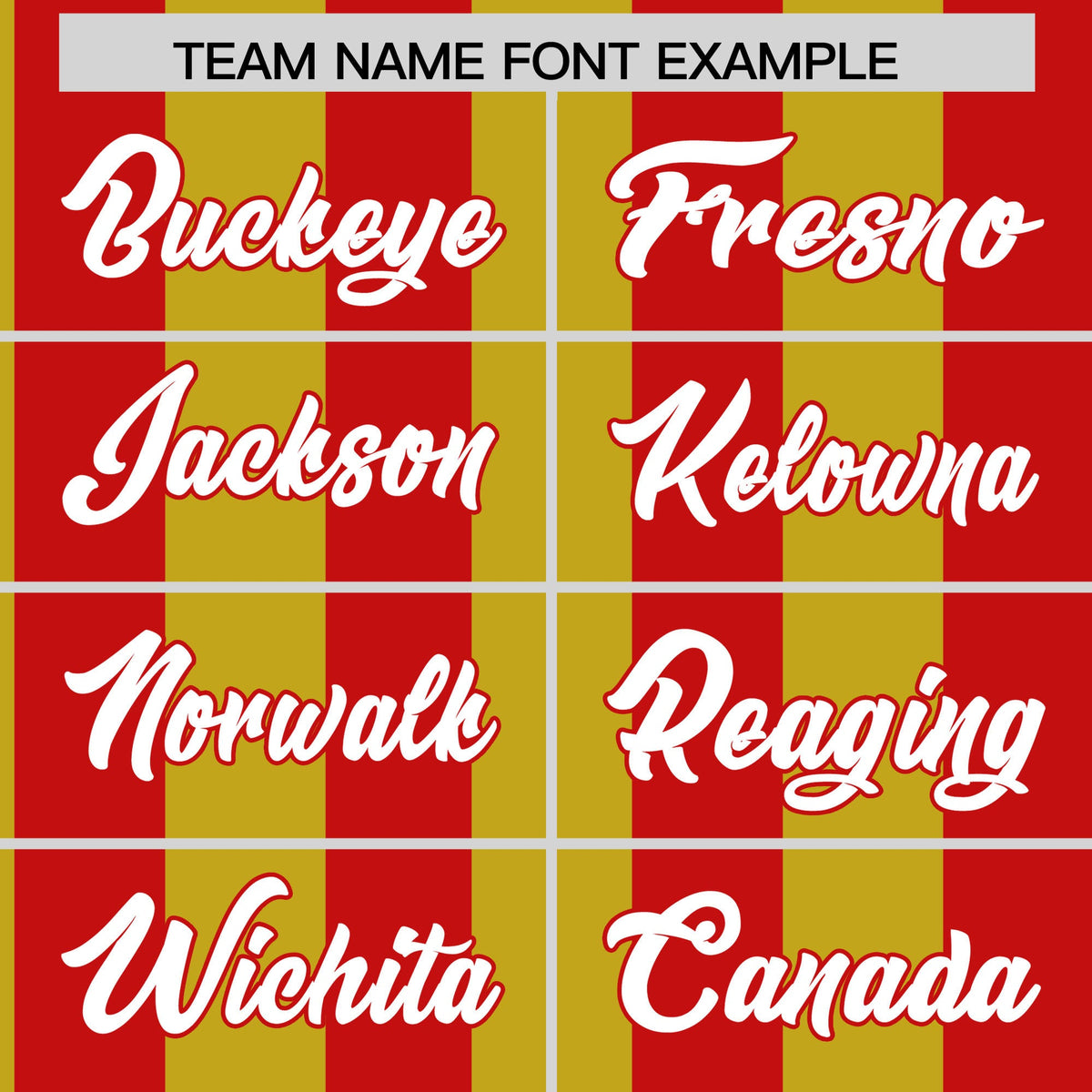 Custom Red Old Gold Stripe Fashion Authentic Two-Button Baseball Jersey