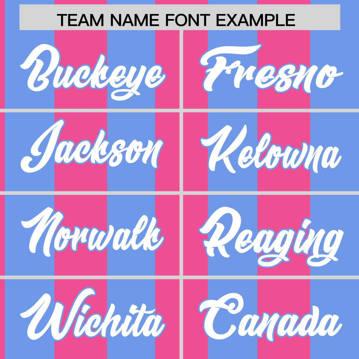 Custom Light Blue Pink Stripe Fashion Authentic Two-Button Baseball Jersey