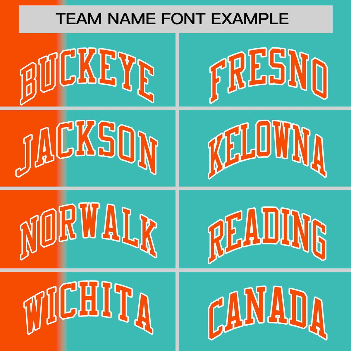 Custom Orange Aqua Gradient Stripe Fashion Authentic Two-Button Baseball Jersey