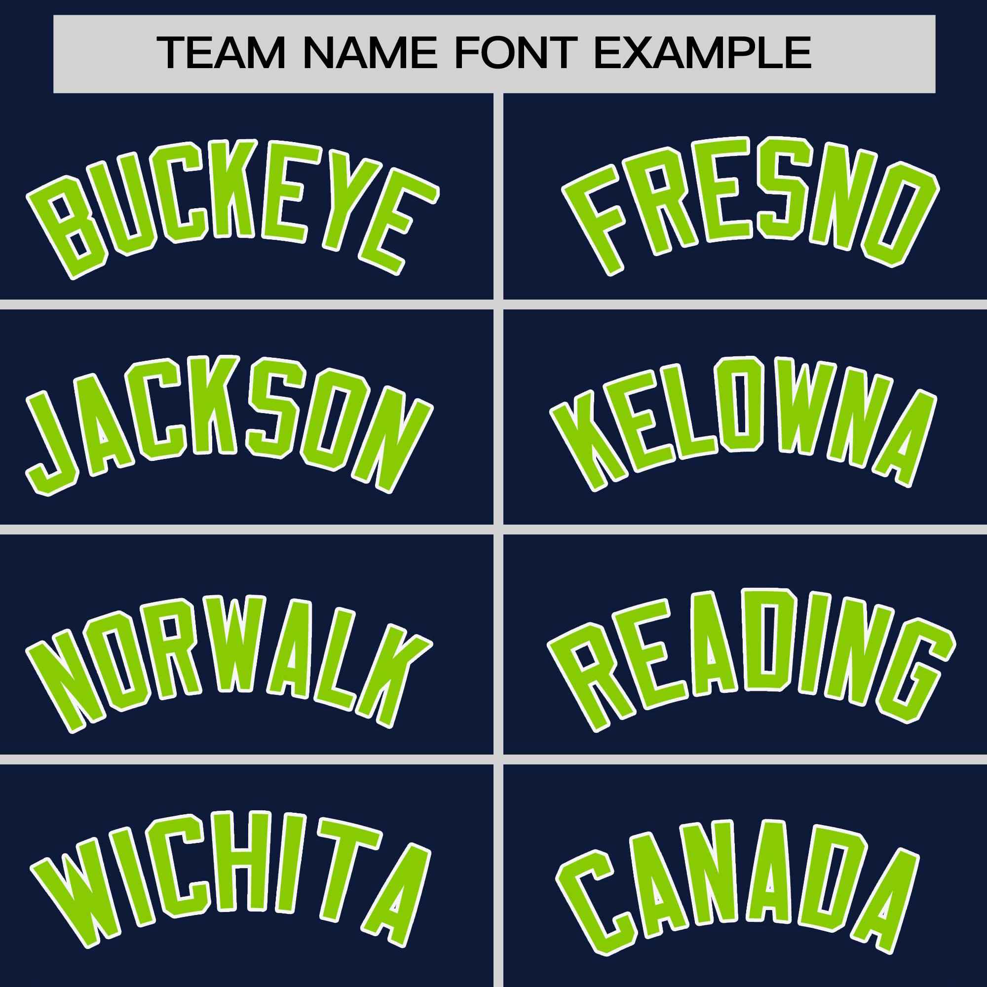 Custom Navy Neon Green-White Stripe Fashion Raglan Sleeves Authentic Two-Button Softball Jersey