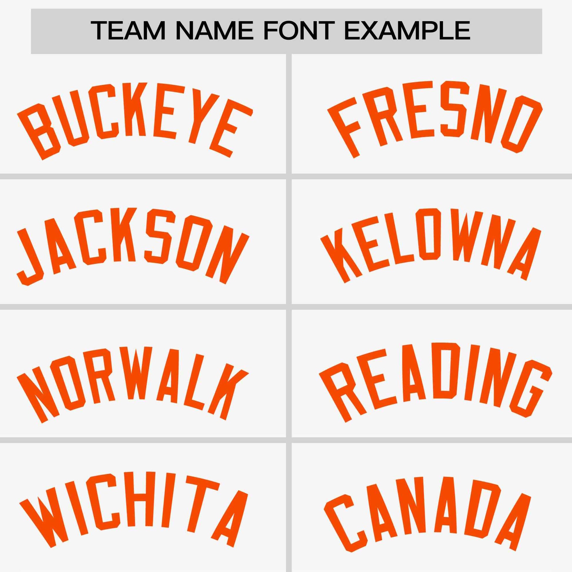 Custom White Aqua-Orange Stripe Fashion Raglan Sleeves Authentic Two-Button Baseball Jersey