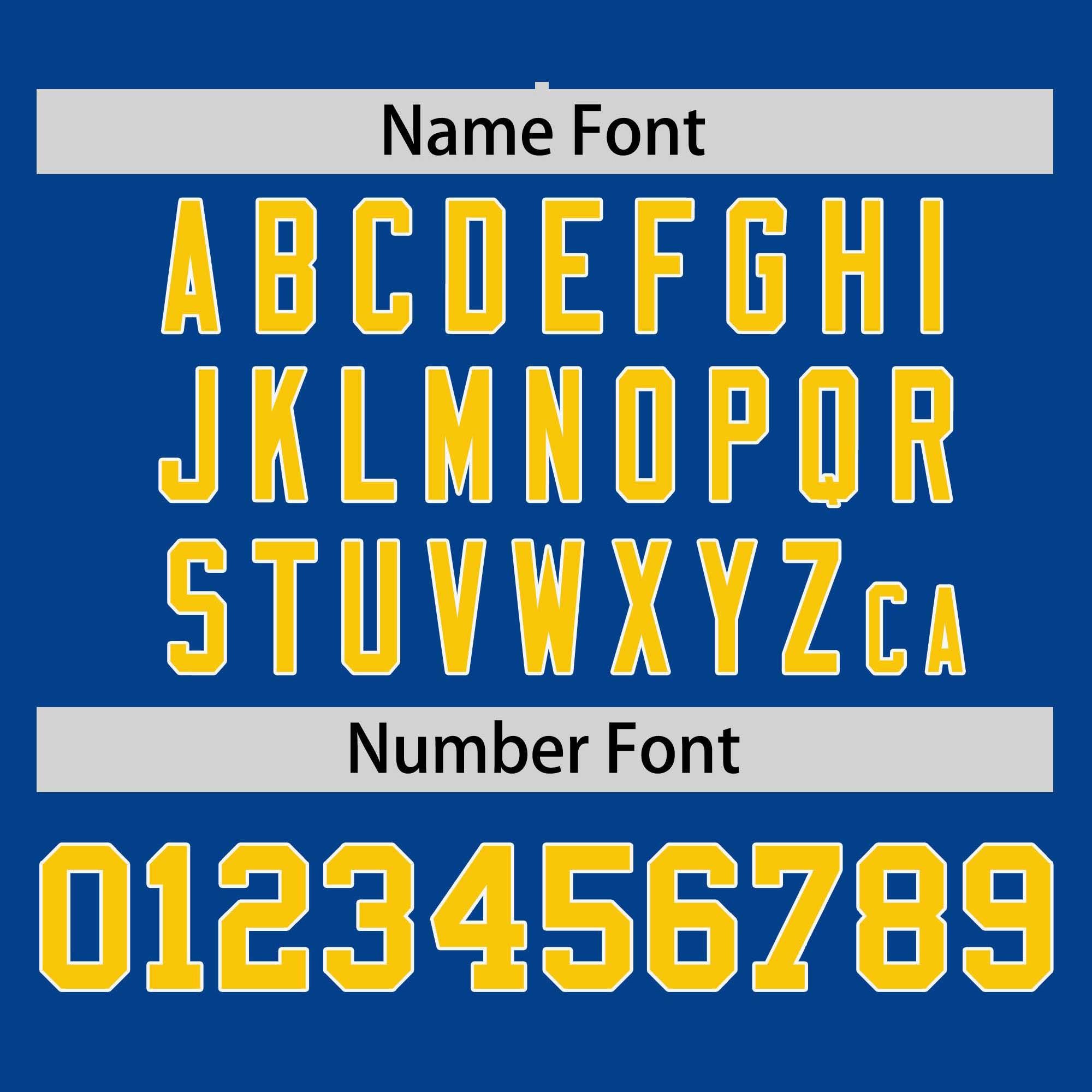 Custom Royal Gold-White Stripe Fashion Raglan Sleeves Authentic Two-Button Softball Jersey