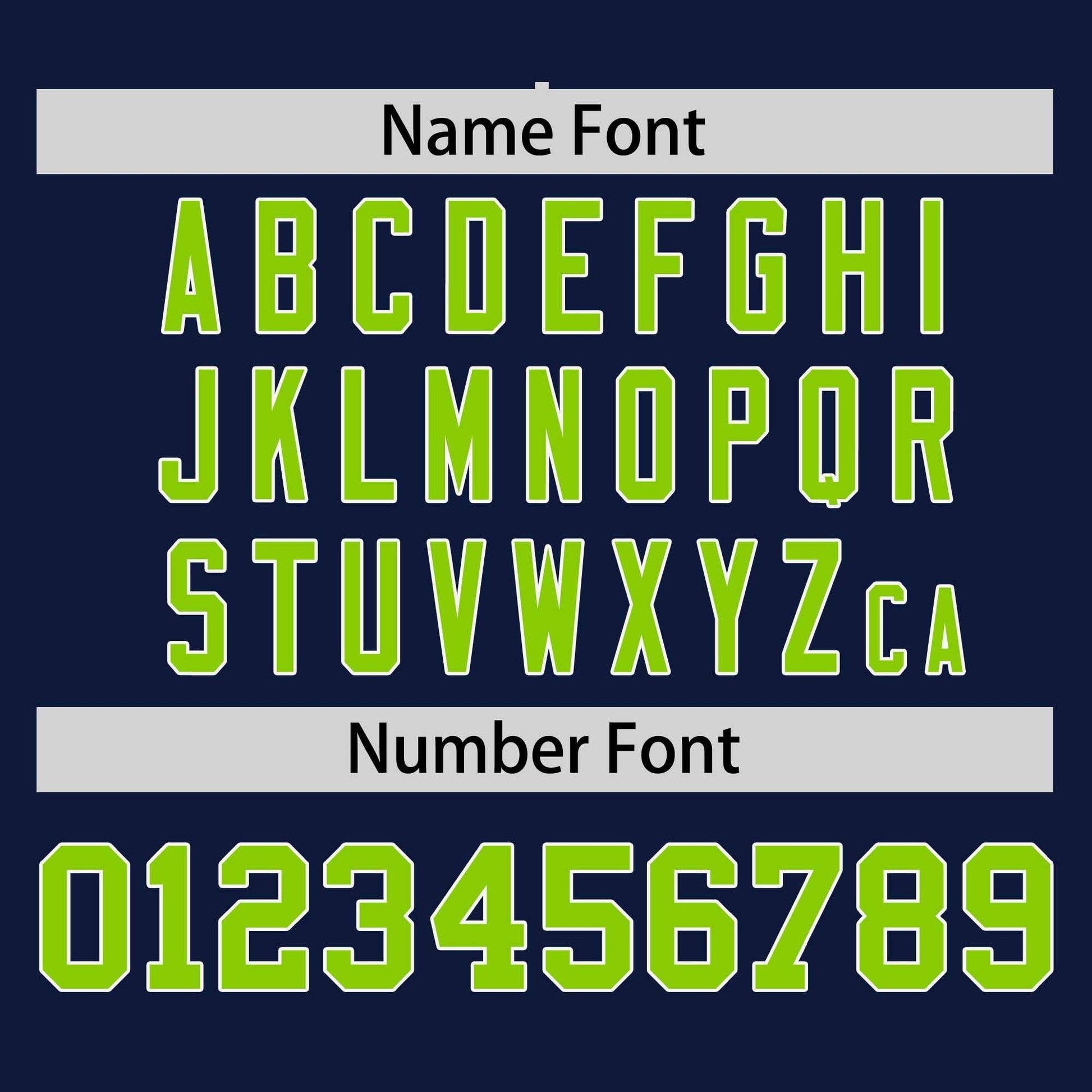 Custom Navy Neon Green-White Stripe Fashion Raglan Sleeves Authentic Two-Button Baseball Jersey