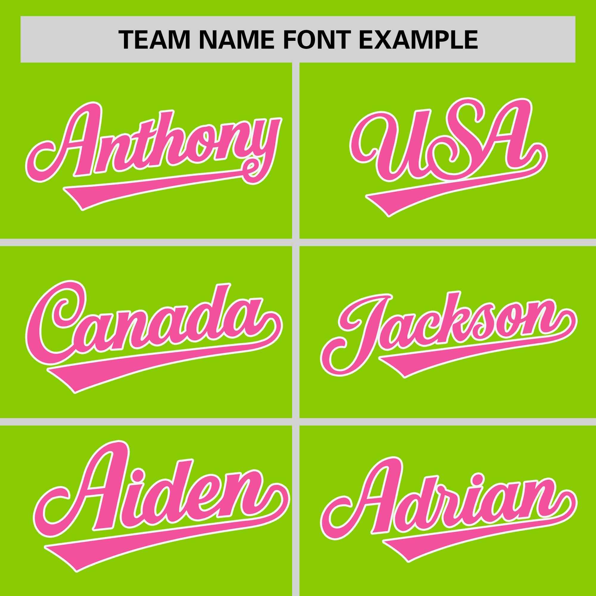 Custom Neon Green Pink-White Stripe Fashion Raglan Sleeves Authentic Two-Button Softball Jersey