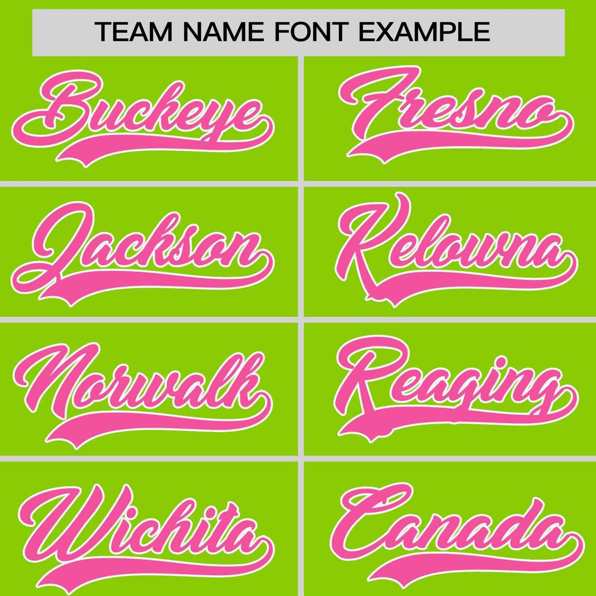 Custom Neon Green Pink-White Stripe Fashion Raglan Sleeves Authentic Two-Button Softball Jersey