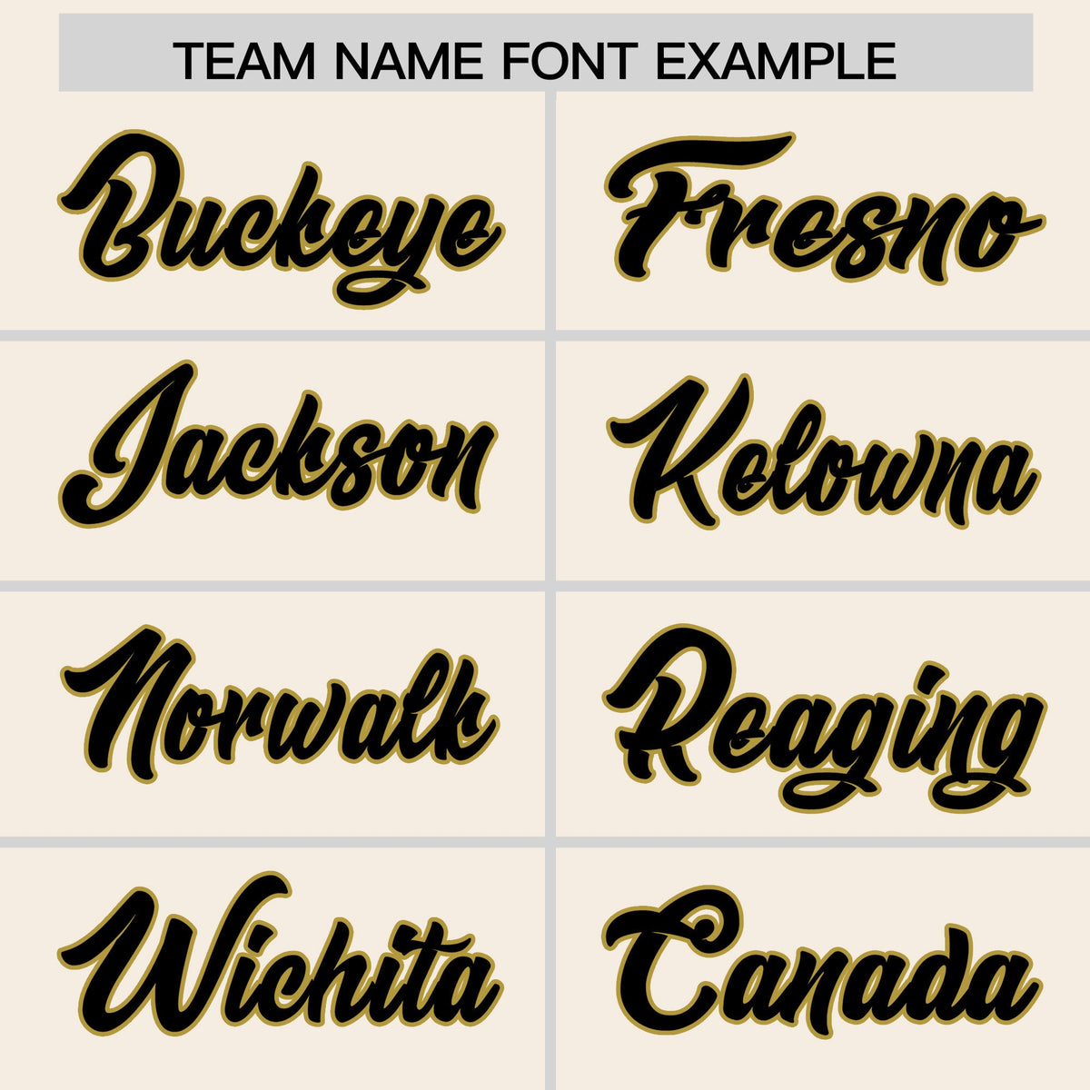 Custom Cream Black-Old Gold Stripe Fashion Raglan Sleeves Authentic Two-Button Softball Jersey