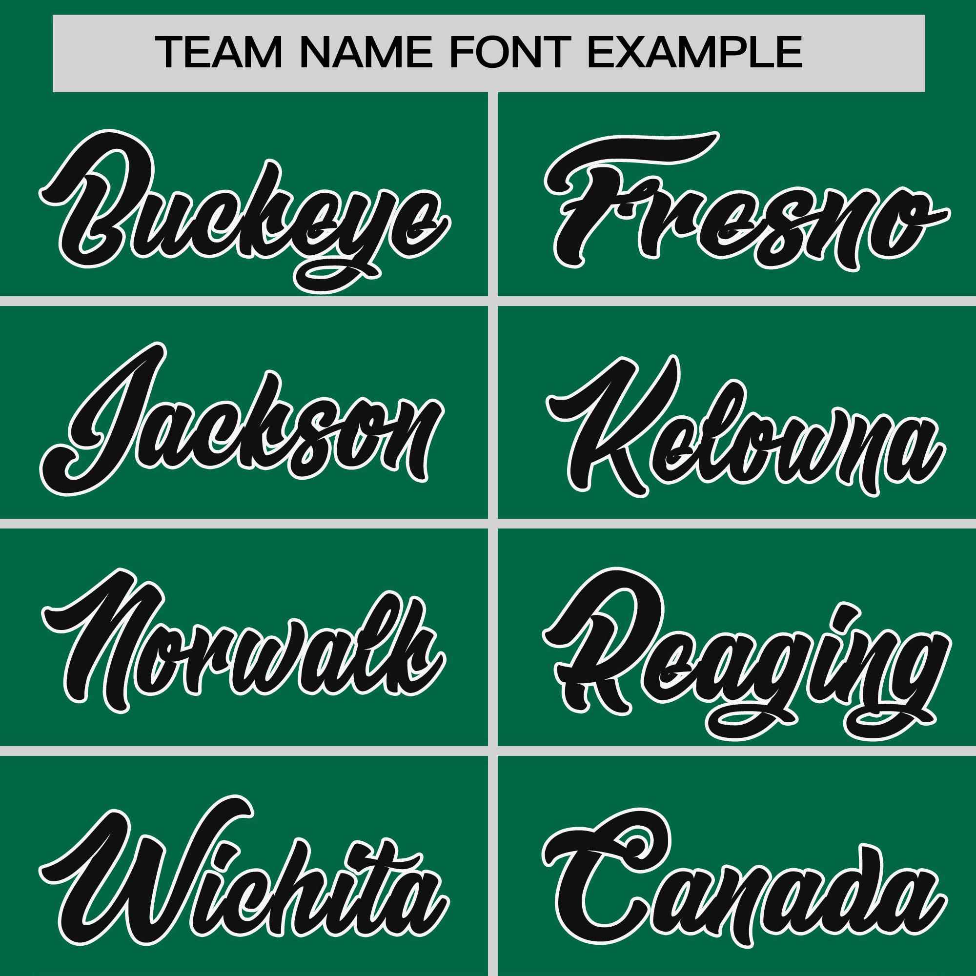 Custom Kelly Green Black-White Stripe Fashion Raglan Sleeves Authentic Two-Button Softball Jersey