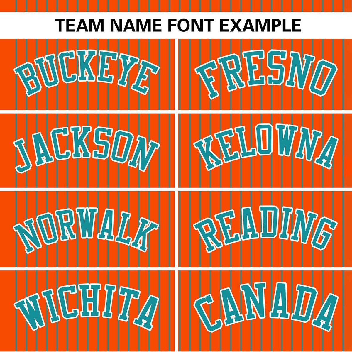 Custom Orange Aqua Stripe Fashion Authentic Two-Button Baseball Jersey