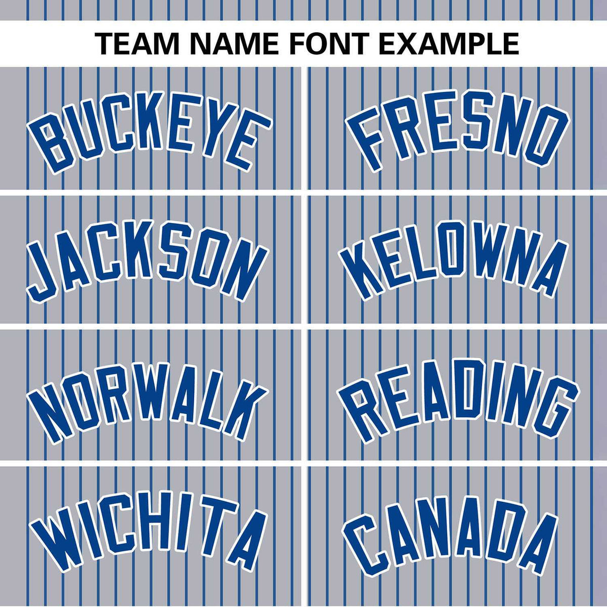 Custom Gray Royal Stripe Fashion Authentic Two-Button Baseball Jersey